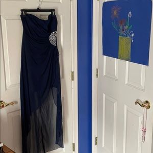 Stylish Ruby Rox strapless special occasion dress